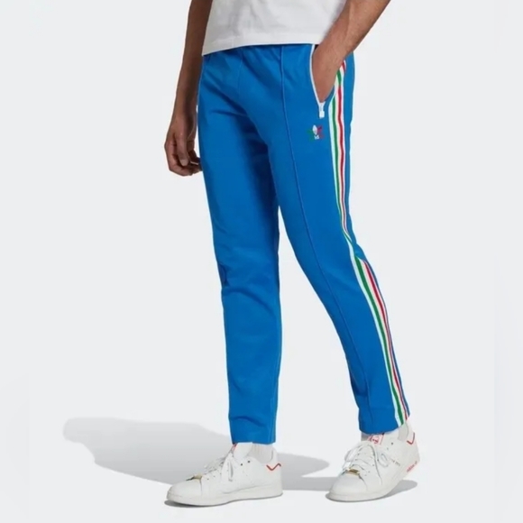 Adidas Originals Beckenbauer FB Nations 3pc Tracksuit (Jacket Pants Tee) Men's - Picture 7 of 15